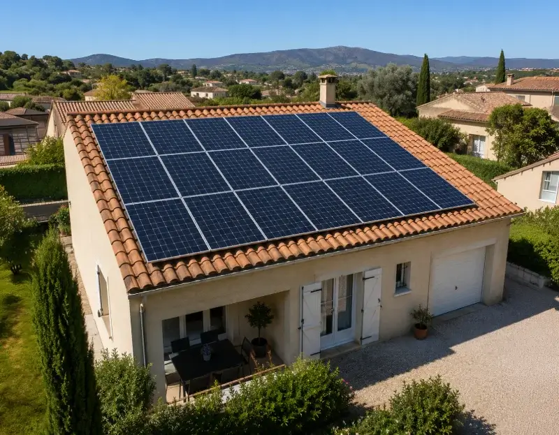 Prime à l'autoconsommation panneaux solaires Busque — aide financière de l'État